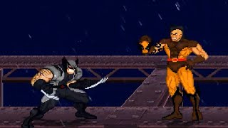 MUGEN Battle Showcase Wolverine Vs Daken [upl. by Eiramadnil]