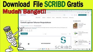 Cara Download File Scribd Mudah Banget [upl. by Landmeier]