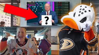 Ducks Fans REACTION to 2024 NHL Draft LotteryAnaheim Ducks Official Watch Party [upl. by Katie]