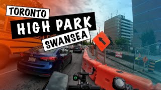 Torontos High Park Swansea  Vsett 10 R  DJI Action 4 Auto Settings [upl. by Seebeck]