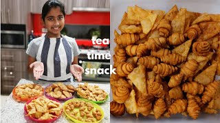 Tea Time Snack  One Month Storable Snack Recipe  Evening Snacks Recipe [upl. by Anaj293]