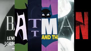 All intros to every Batman cartoons films and TV series 19432021 [upl. by Darrick414]