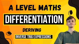 Mastering derivatives of inverse trig functions  ALevel Maths [upl. by Palmore628]