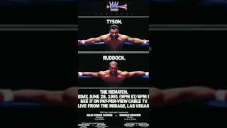 Mike Tyson VS Donovan Ruddock II boxing miketyson highlights edit replay trending shorts [upl. by Niak847]