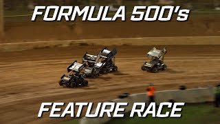 Formula 500s AMain  Archerfield Speedway  04062022 [upl. by Darbie]