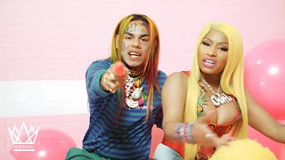 6IX9INE  DRIPPY ft Kanye West Nicki Minaj RapKing Music Video [upl. by Nilhtac]