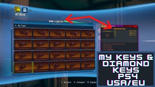 Borderlands 3 PS4  My Keys  Diamond Key Profile Save [upl. by Danyette]