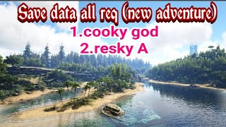 save data all req max harvesnew adventure simple  req by rezkya amp cooky god  ark mobile sdata [upl. by Ahseinaj]