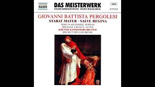 Pergolesi  Salve Regina  IV Eia ergo J Waschinski amp M Chance [upl. by Chad]