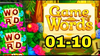 GAME OF WORDS Word Puzzles 1 2 3 4 5 6 7 8 9 10 [upl. by Ennoved116]