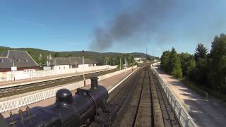 Strathspey Steam Railway  a view from above [upl. by Deborah]