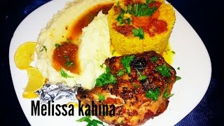 Cuisine Melissa kahina Poulet rotis a la cocoteمطبخ ميليسا كهينا وجبة فخمة في وقت زمني قصير [upl. by Hauhsoj44]