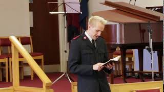 Installation of Liam Beattie at Wisbech Citadel [upl. by Engud]