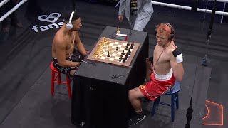 Chessboxing but neither person knows how to play chess [upl. by Airan]