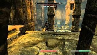 Skyrim  killing Draugr Death Overlord quotthe easy wayquot guide [upl. by Erdua70]