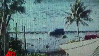 Raw Video First Moments Following Tsunami [upl. by Fulvia]