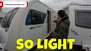 Light Weight 6 berth Twin axle caravan SPRITE QUATTRO FB FOR SALE [upl. by Eremahs]