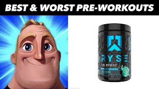 THE BEST AND WORST PRE WORKOUTS IN 2023 [upl. by Durnan]