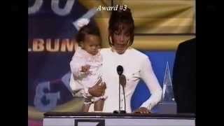 Whitney Houston Wins 8 Awards at 94 AMA [upl. by Ociral667]