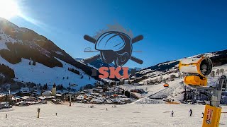 SkiCircus Saalbach Hinterglemm  No166 Blue Home Run [upl. by Isborne]