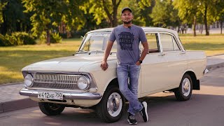 50 Year old Soviet Car  Moskvitch 412 Drive Impressions  Gagan Choudhary [upl. by Heath]