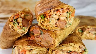 HOW TO MAKE PERFECT SHAWARMA  CHICKEN SHAWARMA  SISI JEMIMAH [upl. by Caia]