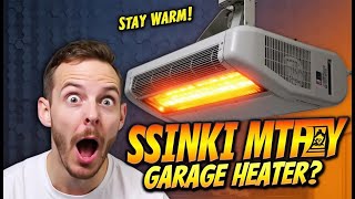 How to Heat Your Garage Efficiently Shinic Electric Heater Review [upl. by Lebasiairam905]