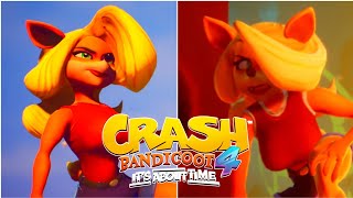 Original Tawna Mod  Crash Bandicoot 4 Its About Time PC 4K Gameplay [upl. by Dirtsa]