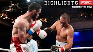 Murtazaliev vs Tszyu HIGHLIGHTS October 19 2024  PBC on Prime Video [upl. by Richmound]