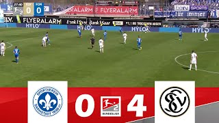 SV Darmstadt 98 gegen SV Elversberg 04  2 Bundesliga 202425  Spielen Höhepunkte [upl. by Noreht547]