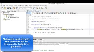 Learn Programming in Java  Lesson 01  Java Programming Basics [upl. by Sihtam]