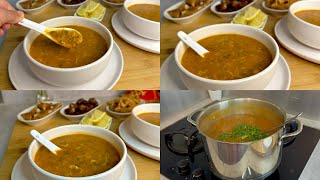 LA HARIRA  SOUPE TRADITIONELLE MAROCAINE RECETTE FACILE [upl. by Kyrstin]