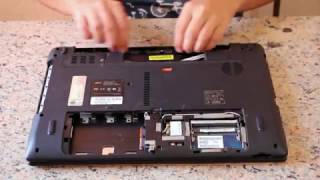 Desmontando notebook  Laptop Acer Aspire 5750 [upl. by Sivek]