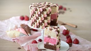 How to Make a Neapolitan Cake [upl. by Harlene348]