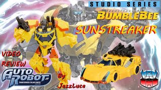 SUNSTREAKER Transformers Movie STUDIO SERIES 111 Deluxe Concept Art Bumblebee Video review ITA [upl. by Hagood86]