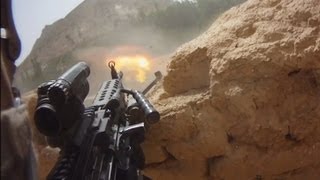 FIREFIGHT ON HELMET CAM IN AFGHANISTAN  PART 1  FUNKER530 [upl. by Heins]