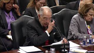 Grassley Discusses Trump Tower Interview Transcripts at Judiciary Committee Markup [upl. by Kcirdek755]