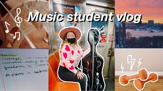 NYC Vlog Cellist Music Conservatory Manhattan School of Music [upl. by Herr]