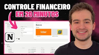 Como Criar um Controle Financeiro no Notion do Zero Tutorial Completo [upl. by Bundy]