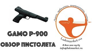 Обзор пневматического пистолета Gamo P900 [upl. by Pruchno820]