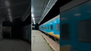 GITANJALI EXPRESS CROSSING KHARDI AT 110 KMPH viralshorts viralvideo [upl. by Gardiner]