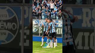 O PRIMEIRO GOL DE ARAVENA COM A CAMISA DO GRÊMIO  GRANDE JOGADA DO CRISTALDO [upl. by Lliw219]