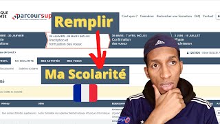 Comment remplir son parcours et ses diplômes  Remplir sa scolarité Parcoursup Elhadji Ibrahima [upl. by Bernete]