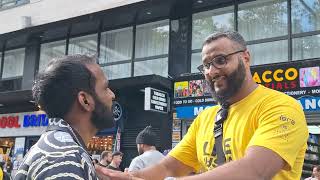 INDIAN ATHEIST TRIED TO EDUCATE A MUSLIM BUT ENDED UP TAKING THE SHAHADA MOHAMMED HIJAB SAM DAWAH [upl. by Maggs636]