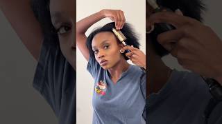 1ST TIME SILK PRESS AT HOME hairstyles naturalhairstyles [upl. by Eemiaj109]