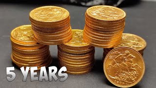 The Power of Buying 1 Gold Sovereign Per Month [upl. by Waldos90]