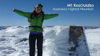 Mt Kosciuszko  Australias Highest Mountain [upl. by Tomi]