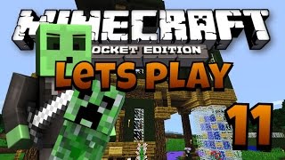 Lets Play Minecraft PE  Ep11  Home Expansion [upl. by Mendelsohn]