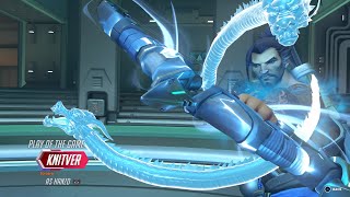 Overwatch 2  My Hanzo First POTG In Overwatch  Classic [upl. by Mart884]