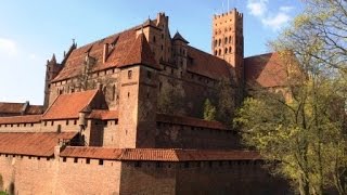 Malbork Castle in Malbork Poland [upl. by Tilly]